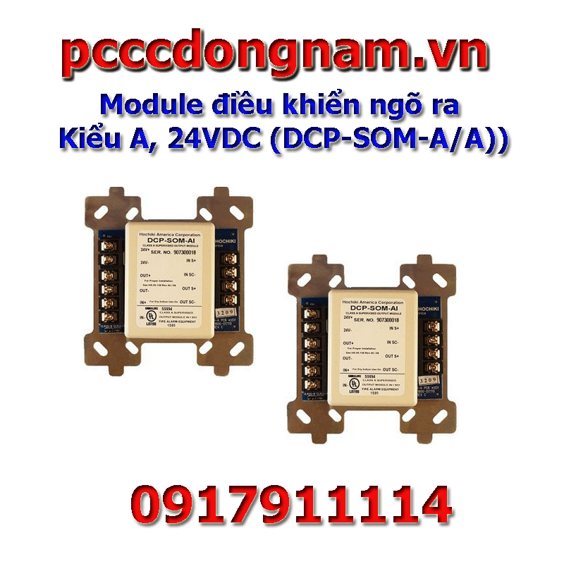 Module điều khiển ngõ ra, Kiểu A, 24VDC (DCP-SOM-A/A)