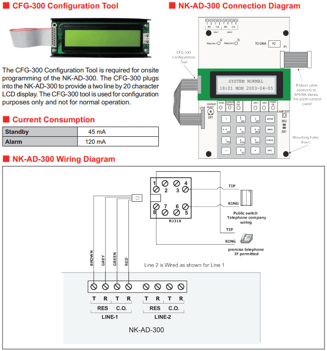 Module quay số Nittan NK-AD-300 chuẩn UL