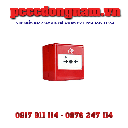 Nút nhấn báo cháy địa chỉ Asenware EN54 AW-D135A