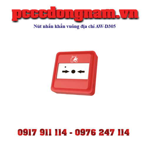 Nút nhấn khẩn vuông địa chỉ AW-D305