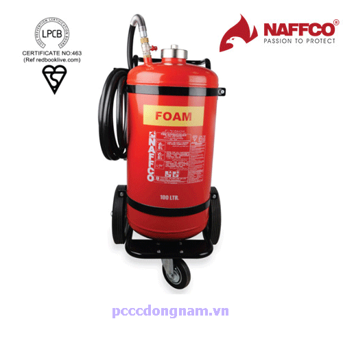 Bình Chữa Cháy Bọt Foam Naffco 50L,100L,135L - Chuẩn Kitemark/LPCB