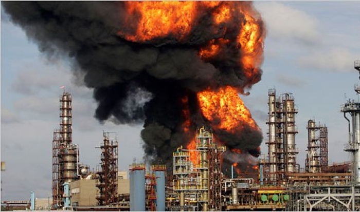 Fire and explosion hazards in chemical plants
