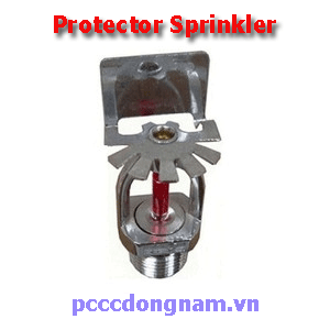 PS008 đầu phun Protector Phun Ngang Phản Ứng Nhanh
