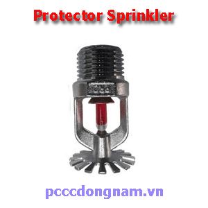 PS018 đầu phun Sprinkler Protector Phản ứng Nhanh Hướng Xuống
