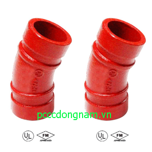 Accessories pccc, Co 22.5 degree (Grooved 22.5 elbow)
