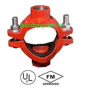 Quang nhánh treo ống có ren (Mechanical cross with threaded branches)