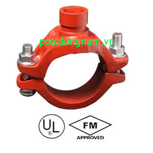 Quang treo ống nhánh có rãnh (Mechanical tee with grooved branch)