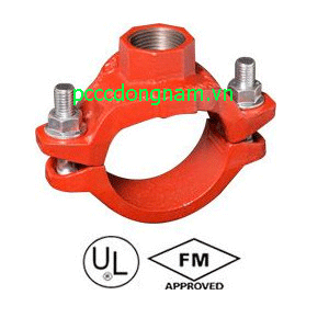 Quang treo ống nhánh có ren (Mechanical tee with threaded branch)