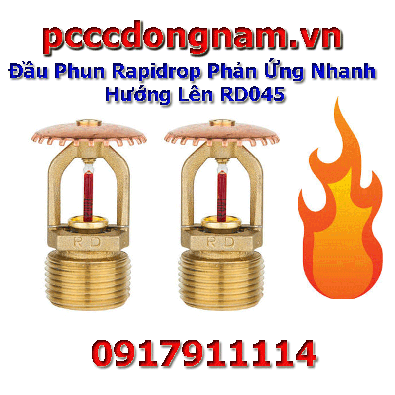 Đầu Phun Rapidrop Phản Ứng Nhanh Hướng Lên RD045