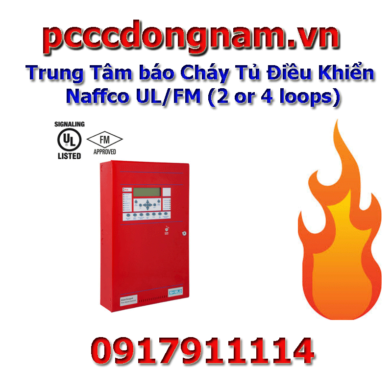 Tủ Điều Khiển Trung Tâm Naffco UL/FM (2 or 4 Loops)