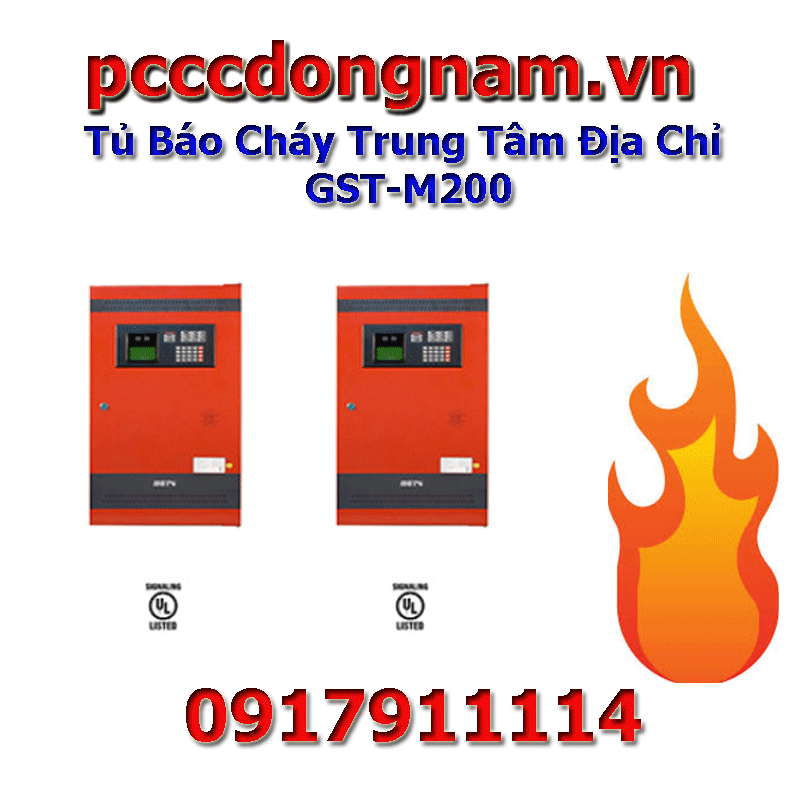 Tủ Báo Cháy Trung Tâm Địa Chỉ GST-M200