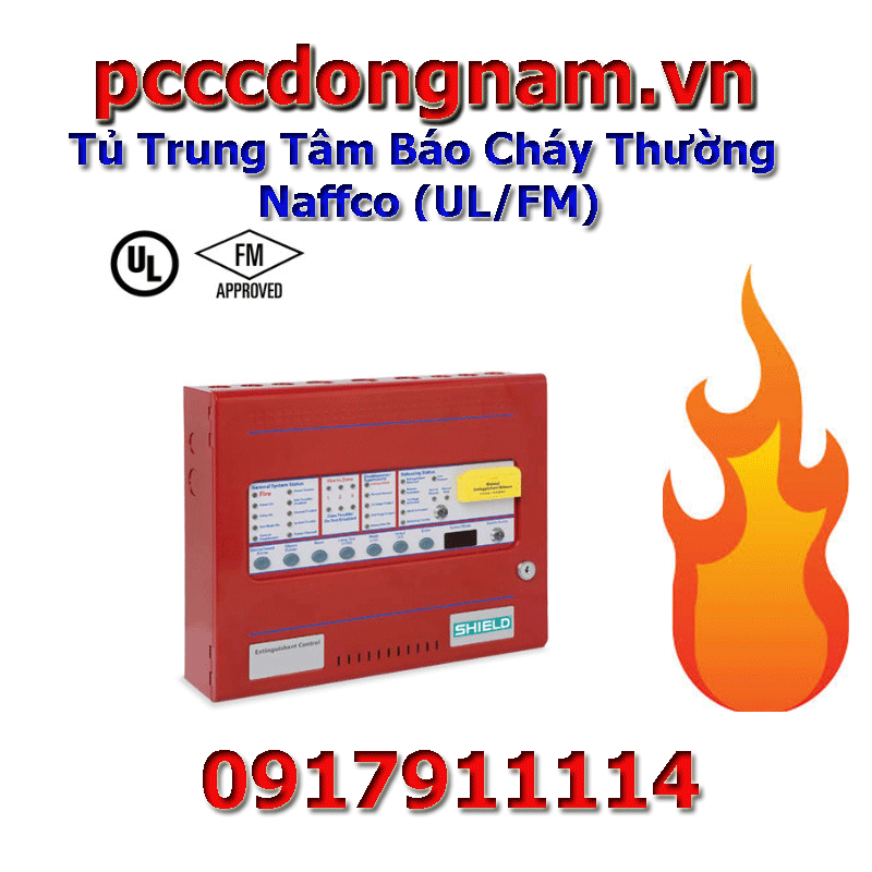 Tủ Trung Tâm Báo Cháy Thường Naffco (UL/FM)-Báo Giá Thiết Bị Báo cháy Hochiki