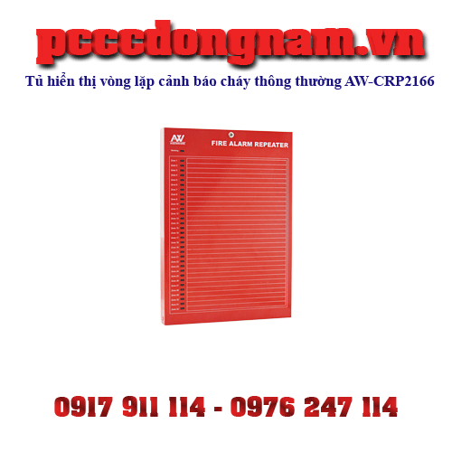 Tủ hiển thị vòng lặp cảnh báo cháy thông thường AW-CRP2166