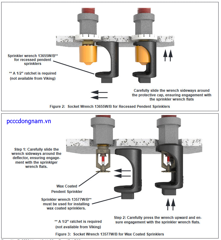 VK003 - Đầu phun Sprinkler Viking Micromatic(K2.8)