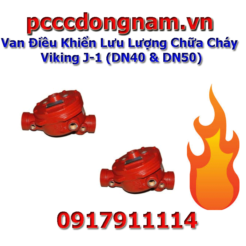 Van Điều Khiển Lưu Lượng Chữa Cháy Viking J-1 (DN40 & DN50), Control Van