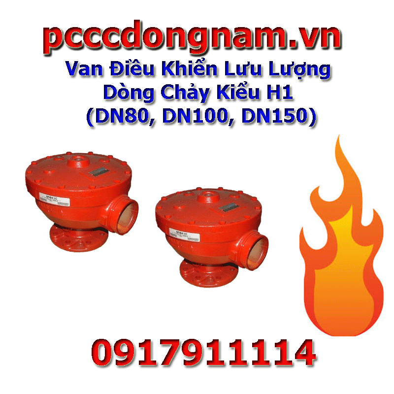 Van Điều Khiển Lưu Lượng Dòng Chảy Kiểu H1 (DN80, DN100, DN150), Thiết bị chữa cháy Viking