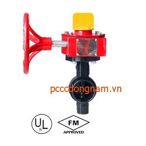Van bướm, Grooved butterfly valve