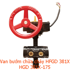 Van bướm chữa cháy HFGD 381X/HGD 381X-175