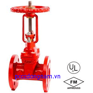 Van cổng, GATE VALVE, ty nổi mặt bích