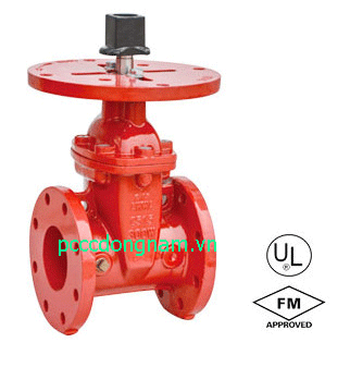 Van cổng, van mặt bích ty chìm NRS