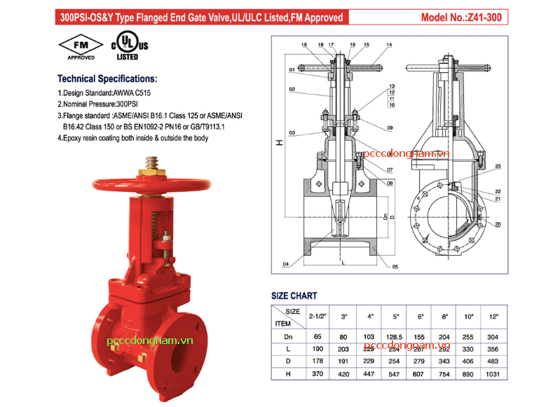 Van cổng ty nổi Z45 Ning Jin AP