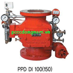 Van khoá đôi PPD 100(150)-UL/FM & PPD DI 100(150) (Double Interlock Valve)