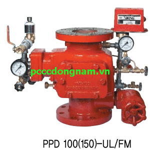 Van khoá đôi PPD 100(150)-UL/FM & PPD DI 100(150) (Double Interlock Valve)