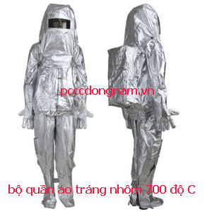 Bộ quần áo tráng nhôm 700 độ C