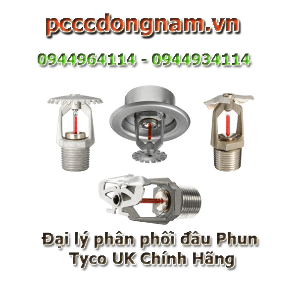 Đầu Phun Sprinkler Tyco Phẳng Hướng Lên ty 1146