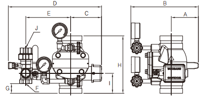GROOVED TYPE ALARM VALVE AVAG1