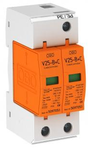 Combination arrester V25 2-pole 280 V