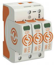 Combination arrester V50 3-pole 150 V