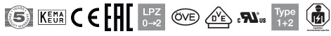 Combination arrester V50 3-pole 150 V