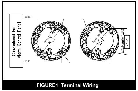 Đầu báo khói thông thường AW-CSD381 LPCB EN54 phê duyệt