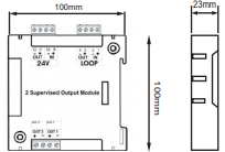 MAD-442-I, Mô đun hiển thị địa chỉ 2 vùng có bộ cách ly DetNov