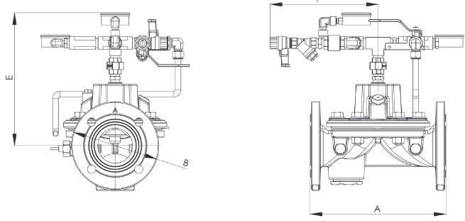 Hydraulically Actuated Deluge Valve MODEL 68 DE HM