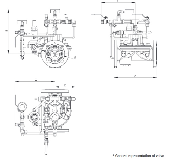 Van xả tràn MODEL 68 DE HRV