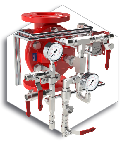 Van deluge xả tràn kích hoạt khí nén MODEL 68 DE PORV