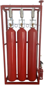 Thiết bị chữa cháy CO2 70L 60s có thiết bị đo lường