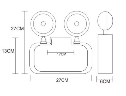 Đèn sự cố khẩn cấp Yijei ZS YF 1098