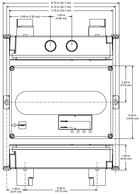 Đầu báo khói thông minh lắp đầu ống GSA-SD