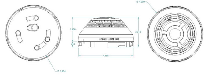 Intelligent Multisensor Smoke and Heat Detector KI-PHD