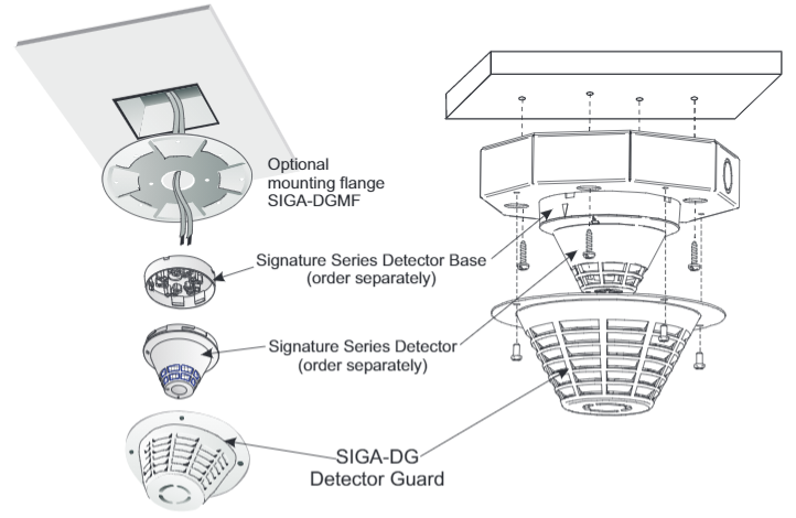Smoke Detector Guard SIGA-DG