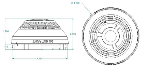 Intelligent Multisensor Smoke and Heat Detector KIR-PHD
