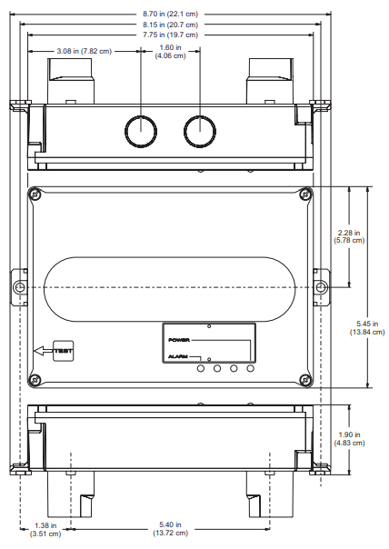 Đàu dò khói lắp đầu ống dẫn thông minh FX-PDD