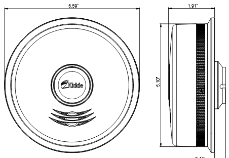 Báo khói và Carbon Monoxide quang điện P4010ACSCO