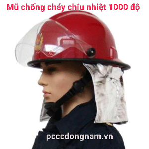 Mũ chữa cháy chịu nhiệt 1000 độ Mũ chữa cháy chịu nhiệt 1000 độ