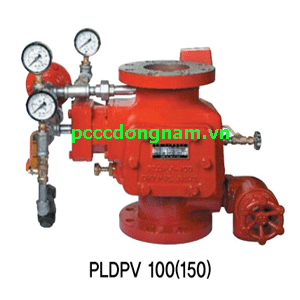 Các loại van điều khiển ống khô PLDPV 100(150), PLDPV 100(150)-UL, FM, PDPV 100(150)-1
