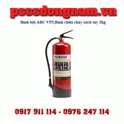 Bình bột ABC VP3,Bình chữa cháy xách tay 3kg